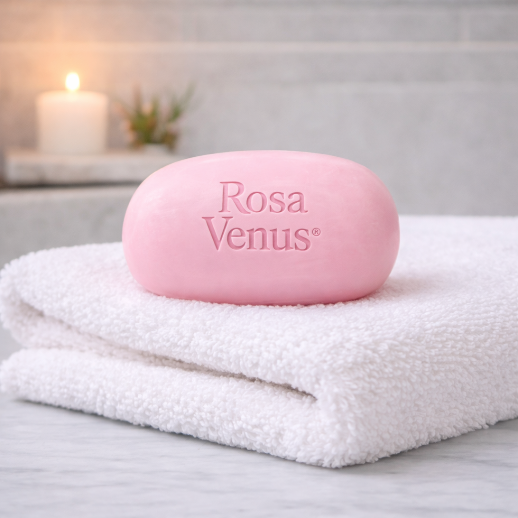 Rosa Venus Pink Bar Soap (4 Pack) 5.3 oz Each